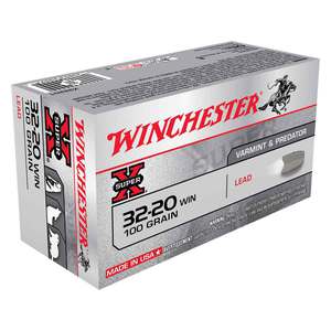 Winchester Super-X 32-20 Winchester 100gr Lead Rifle Ammo - 50 Rounds