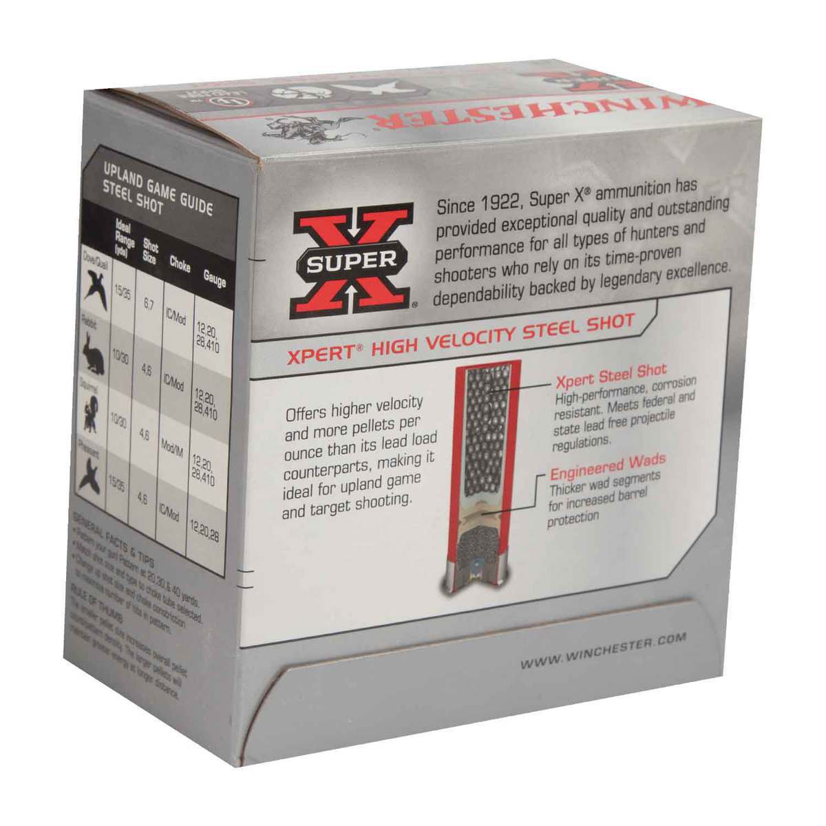 Winchester Super-X Xpert 12 Gauge 2-3/4in #7 1-1/8oz Target Shotshells - 25 Rounds Winchester Super-X Xpert 12 Gauge 2-3/4in #7 1-1/8oz Target Shotshells - 25 Rounds