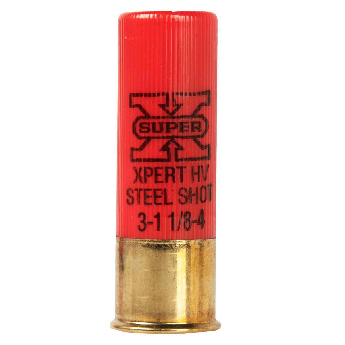 Winchester Super X Xpert High Velocity 12ga 3in #4 1-1/8oz Waterfowl Shotshells - 100 Rounds Winchester Super X Xpert High Velocity 12ga 3in #4 1-1/8oz Waterfowl Shotshells - 100 Rounds