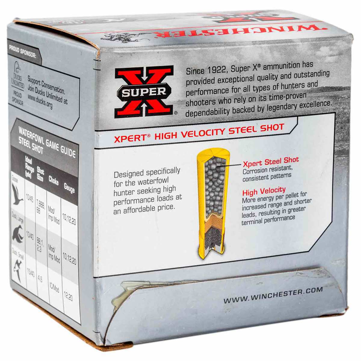 Winchester Super-X Xpert High Velocity 20 Gauge 3in #4 7/8oz Waterfowl Shotshells - 25 Rounds Winchester Super-X Xpert High Velocity 20 Gauge 3in #4 7/8oz Waterfowl Shotshells - 25 Rounds