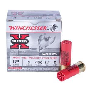 Winchester Super-X Xpert High Velocity 12ga 3in #2 1-1/4oz Waterfowl Shotshells - 25 Rounds