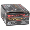 Winchester Supreme Defender PDX1 40 S&W 180gr BJHP Handgun Ammo - 20 Rounds