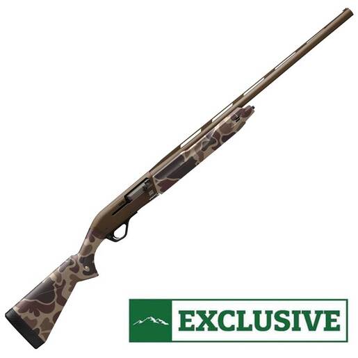 Winchester SX4 Hybrid Hunter 12 Gauge 3-1/2in Duck Camo/Patriot Brown Cerakote Semi Automatic Shotgun - 28in - Camo