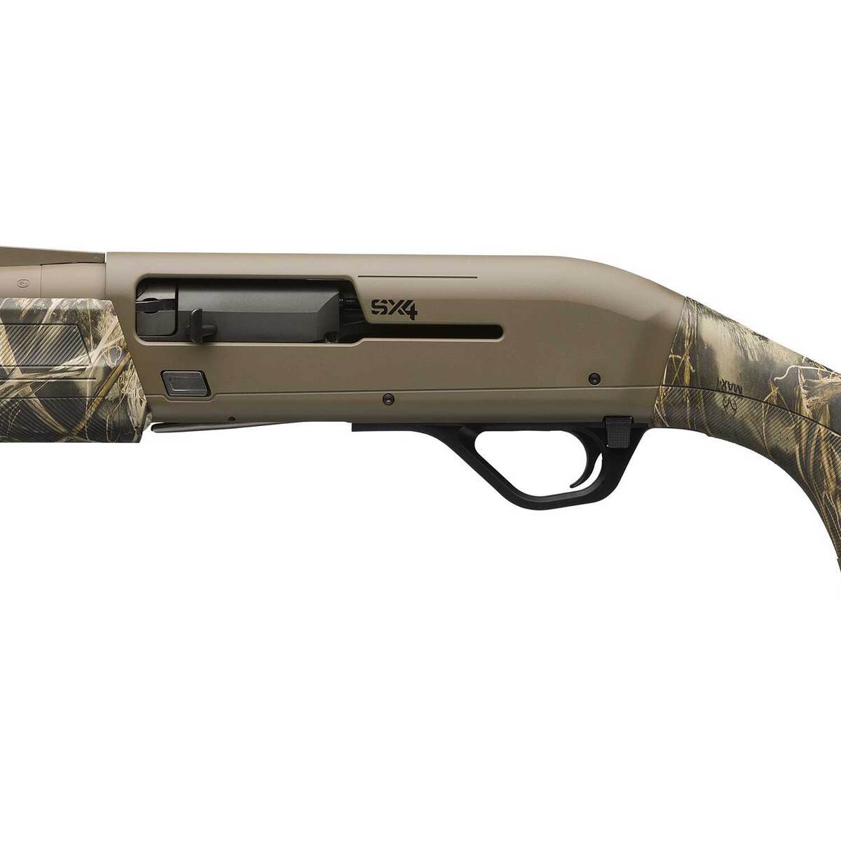 Winchester SX4 Hybrid Hunter 12 Gauge 3-1/2in Flat Dark Earth Cerakote/Realtree Max-7 Camo Left Hand Semi Automatic Shotgun - 28in - Camo Winchester SX4 Hybrid Hunter 12 Gauge 3-1/2in Flat Dark Earth Cerakote/Realtree Max-7 Camo Left Hand Semi Automatic Shotgun - 28in - Camo