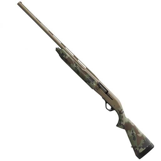Winchester SX4 Hybrid Hunter Flat Dark Earth Cerakote/Woodland Camo 12 Gauge 3-1/2in Left Hand Semi Automatic Shotgun - 28in - Camo image