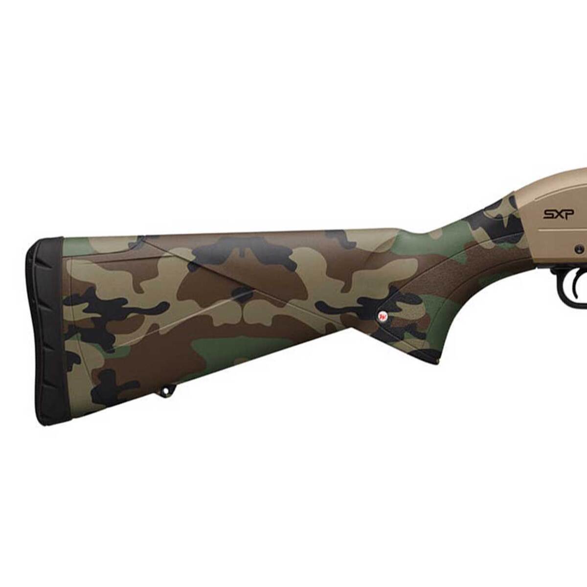 Winchester SXP Defender FDE 20 Gauge 3in Pump Action Shotgun - 18in - Camo Winchester SXP Defender FDE 20 Gauge 3in Pump Action Shotgun - 18in - Camo