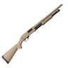 Winchester SXP Defender Flat Dark Earth 12 Gauge 3in Pump Shotgun - 18in - Tan