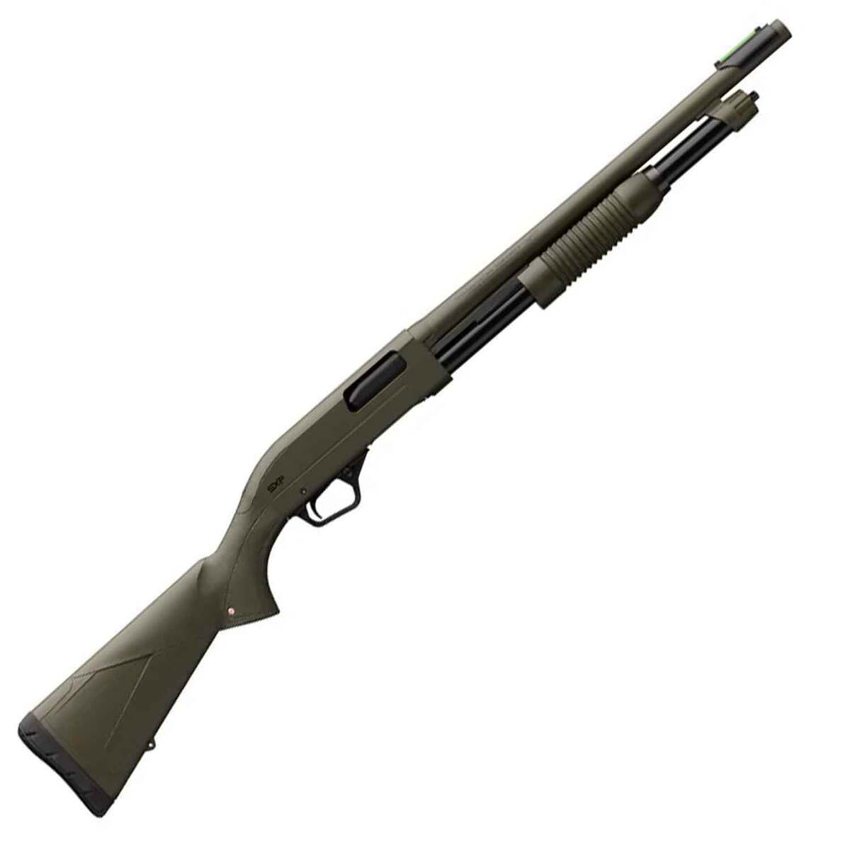 Winchester SXP Defender OD Green 12 Gauge 3in Pump Action Shotgun - 18in - Green Winchester SXP Defender OD Green 12 Gauge 3in Pump Action Shotgun - 18in - Green