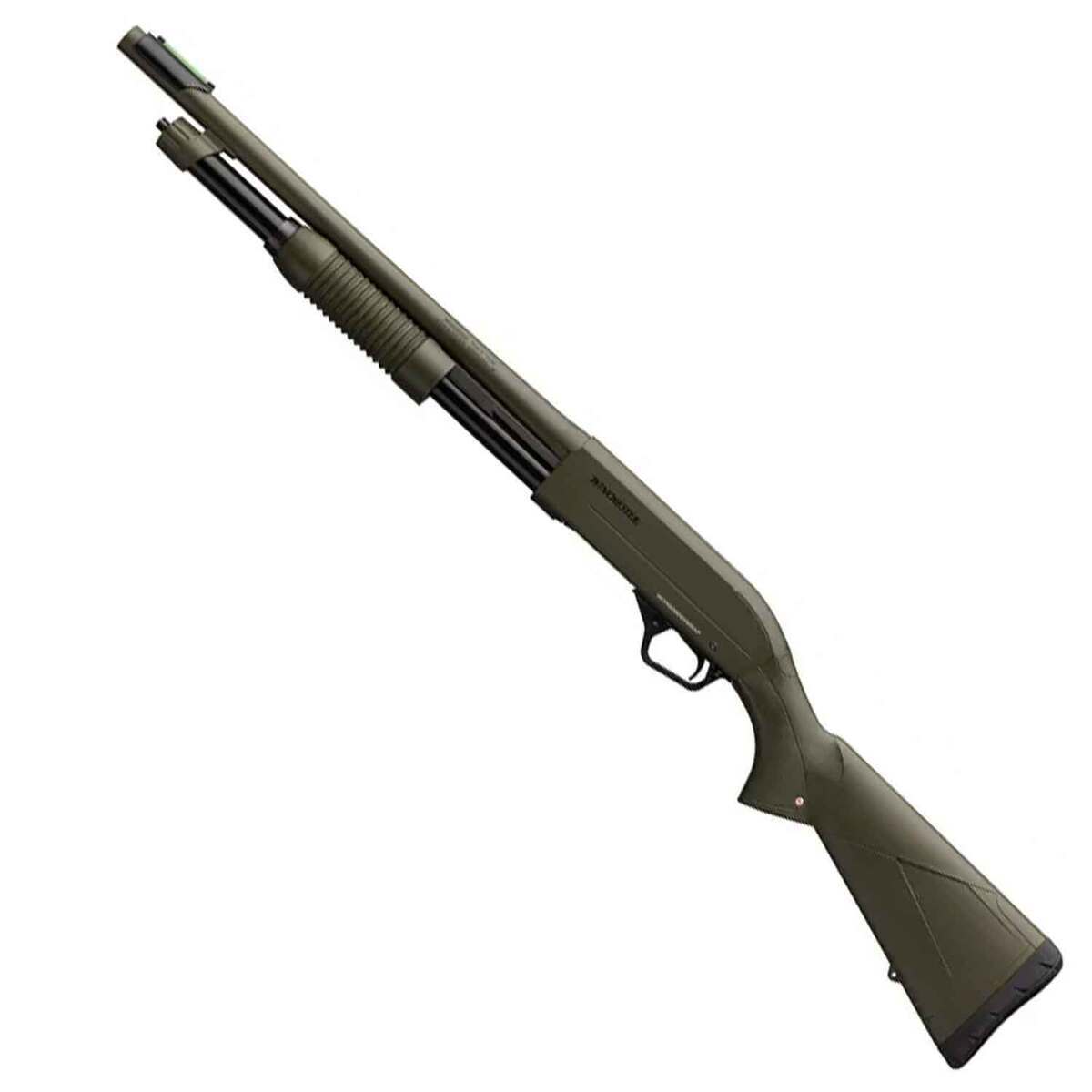 Winchester SXP Defender OD Green 12 Gauge 3in Pump Action Shotgun - 18in - Green Winchester SXP Defender OD Green 12 Gauge 3in Pump Action Shotgun - 18in - Green