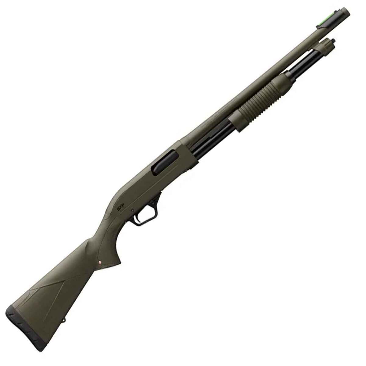 Winchester SXP Defender OD Green 20 Gauge 3in Pump Action Shotgun - 18in - Green Winchester SXP Defender OD Green 20 Gauge 3in Pump Action Shotgun - 18in - Green