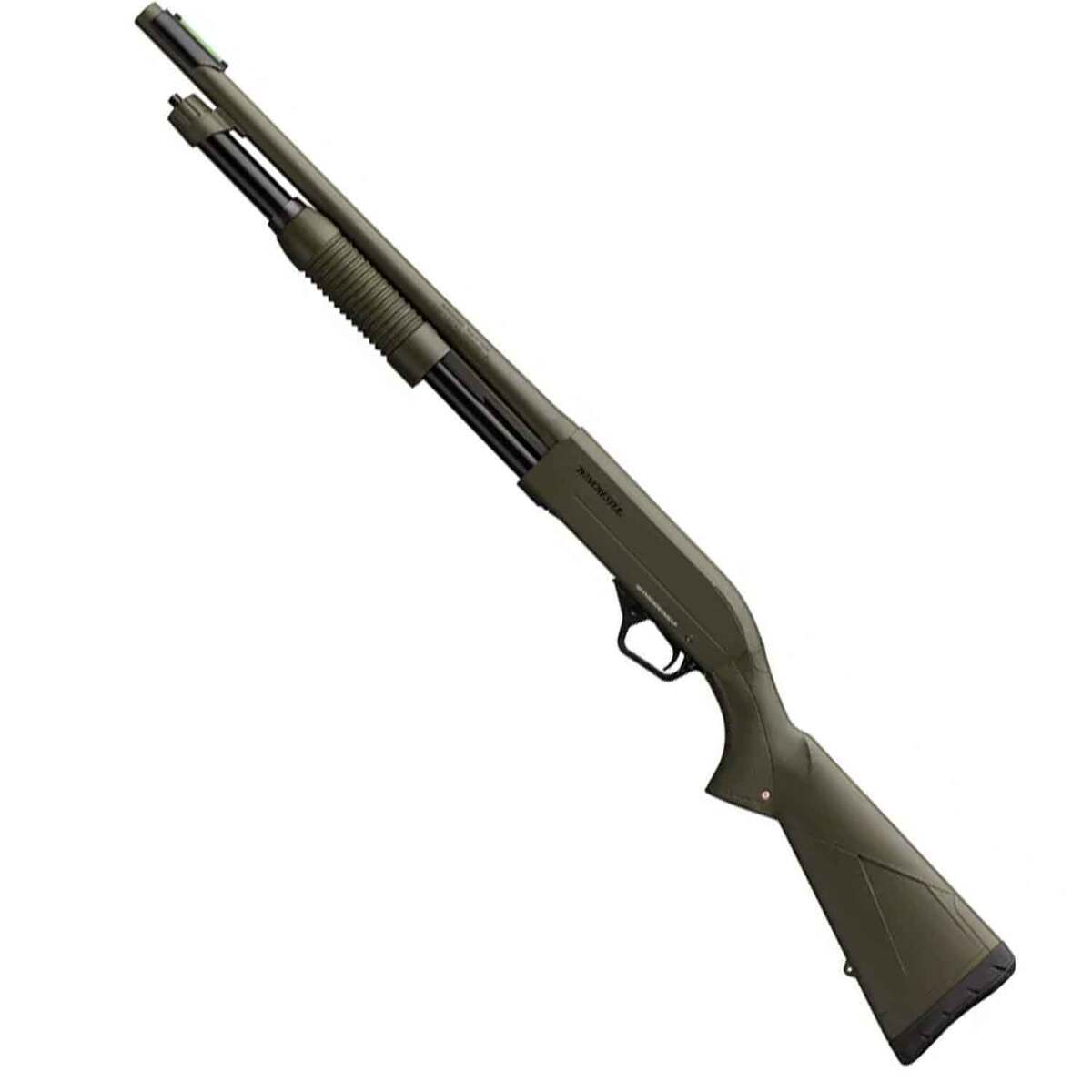Winchester SXP Defender OD Green 20 Gauge 3in Pump Action Shotgun - 18in - Green Winchester SXP Defender OD Green 20 Gauge 3in Pump Action Shotgun - 18in - Green