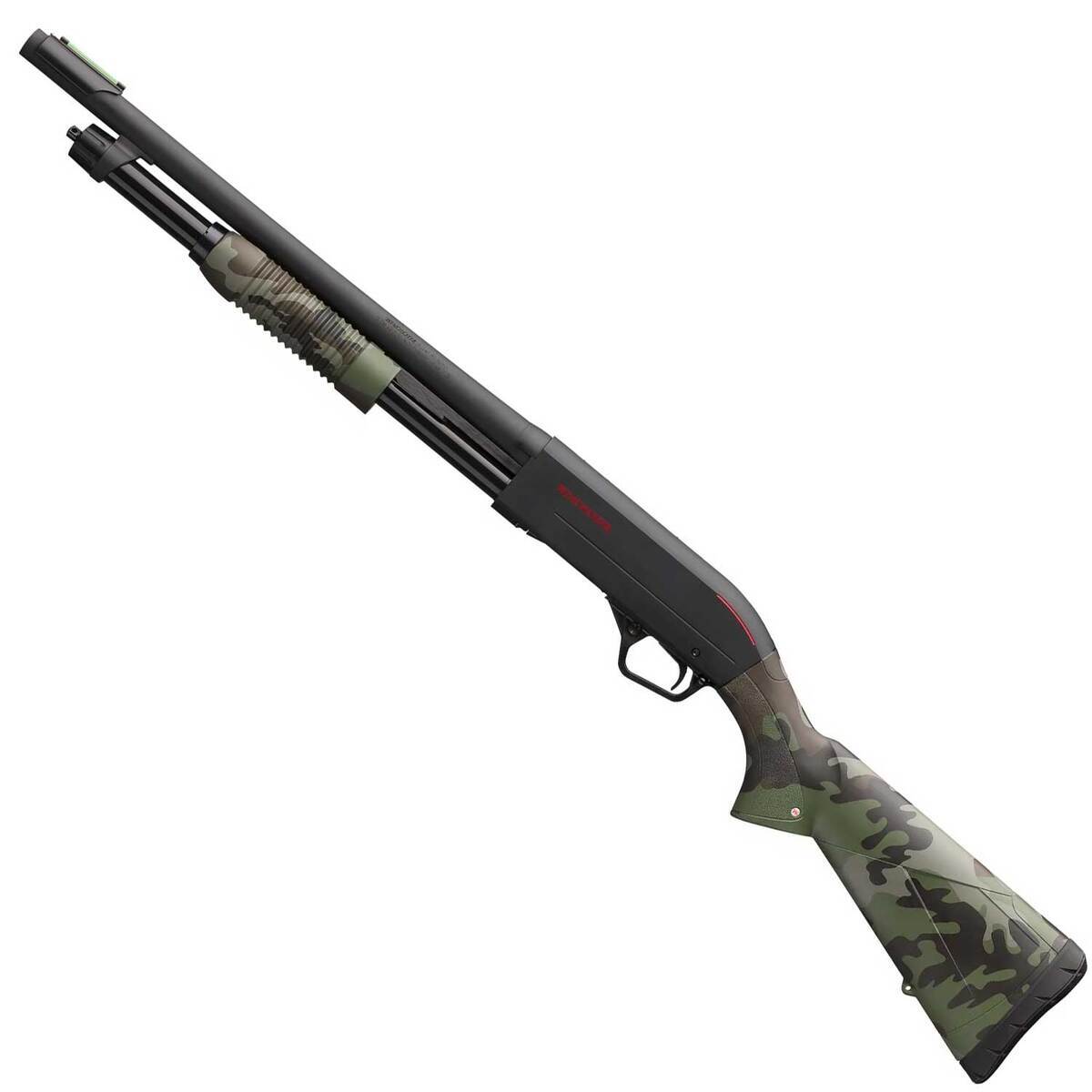 Winchester SXP Hybrid Defender 12 Gauge 3in Woodland Matte Black Pump Shotgun - 18in - Camo Winchester SXP Hybrid Defender 12 Gauge 3in Woodland Matte Black Pump Shotgun - 18in - Camo