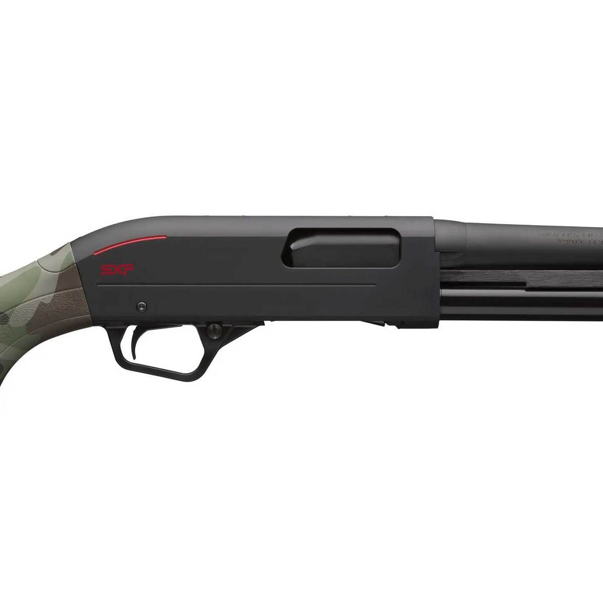Winchester SXP Hybrid Defender 12 Gauge 3in Woodland Matte Black Pump Shotgun - 18in - Camo Winchester SXP Hybrid Defender 12 Gauge 3in Woodland Matte Black Pump Shotgun - 18in - Camo