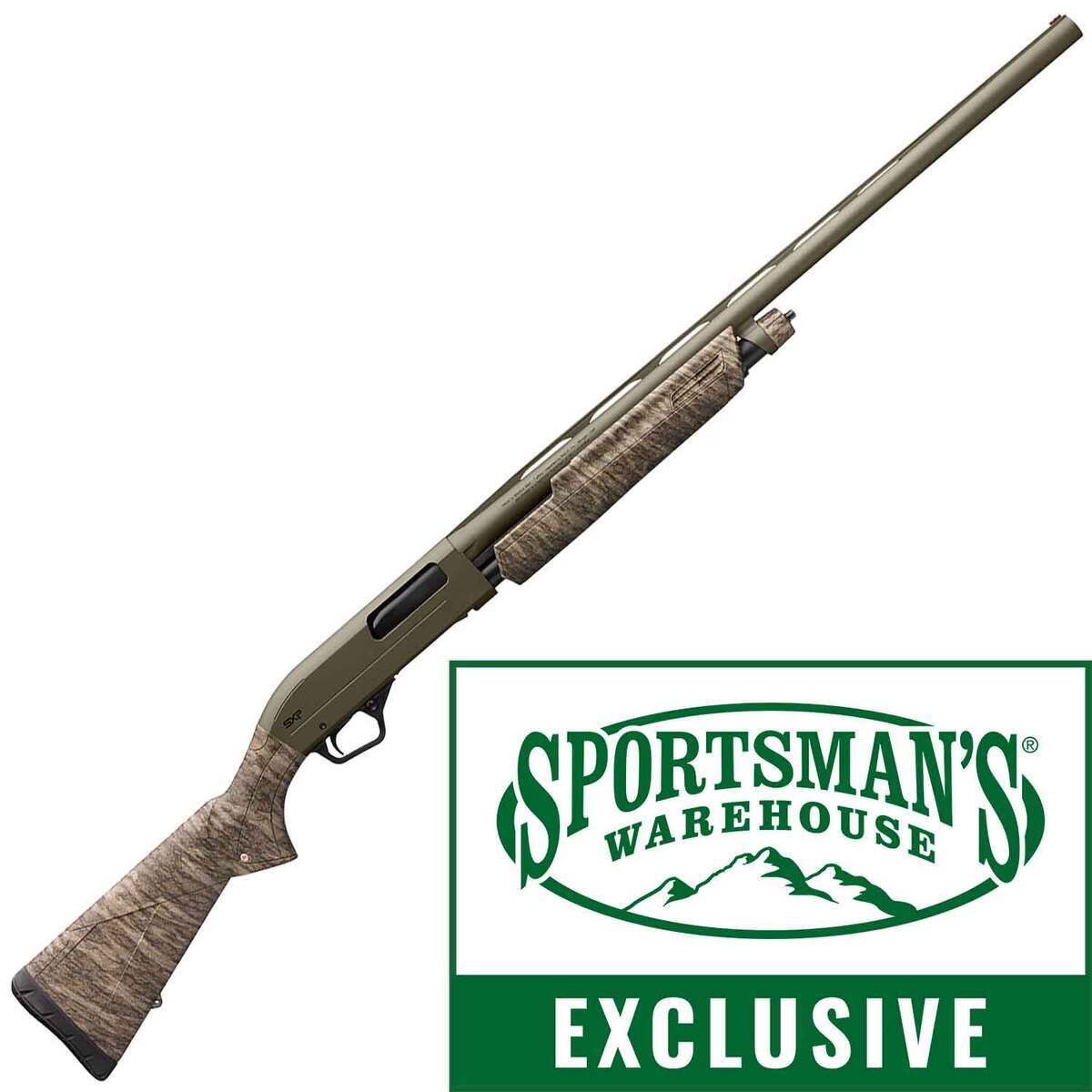 Winchester SXP Hybrid Hunter Matte Mossy Oak Bottomlands 12 Gauge 3-1/2in Pump Action Shotgun - 28in - Camo Winchester SXP Hybrid Hunter Matte Mossy Oak Bottomlands 12 Gauge 3-1/2in Pump Action Shotgun - 28in - Camo