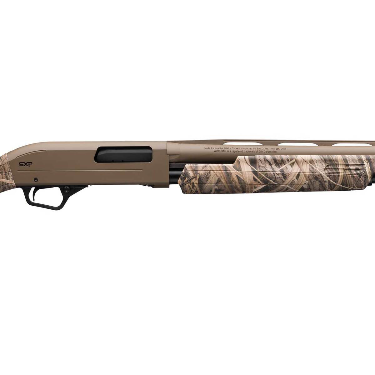 Winchester SXP Hybrid Hunter Matte Mossy Oak Shadow Grass Habitat 12 Gauge 3-1/2in Pump Action Shotgun - 28in - Brown Winchester SXP Hybrid Hunter Matte Mossy Oak Shadow Grass Habitat 12 Gauge 3-1/2in Pump Action Shotgun - 28in - Brown