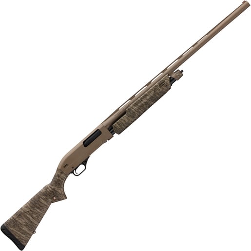 Winchester Hybrid Hunter FDE/Mossy Oak Bottomland 12 Gauge 3-1/2in Pump Shotgun - 28in - Mossy Oak Bottomlands image