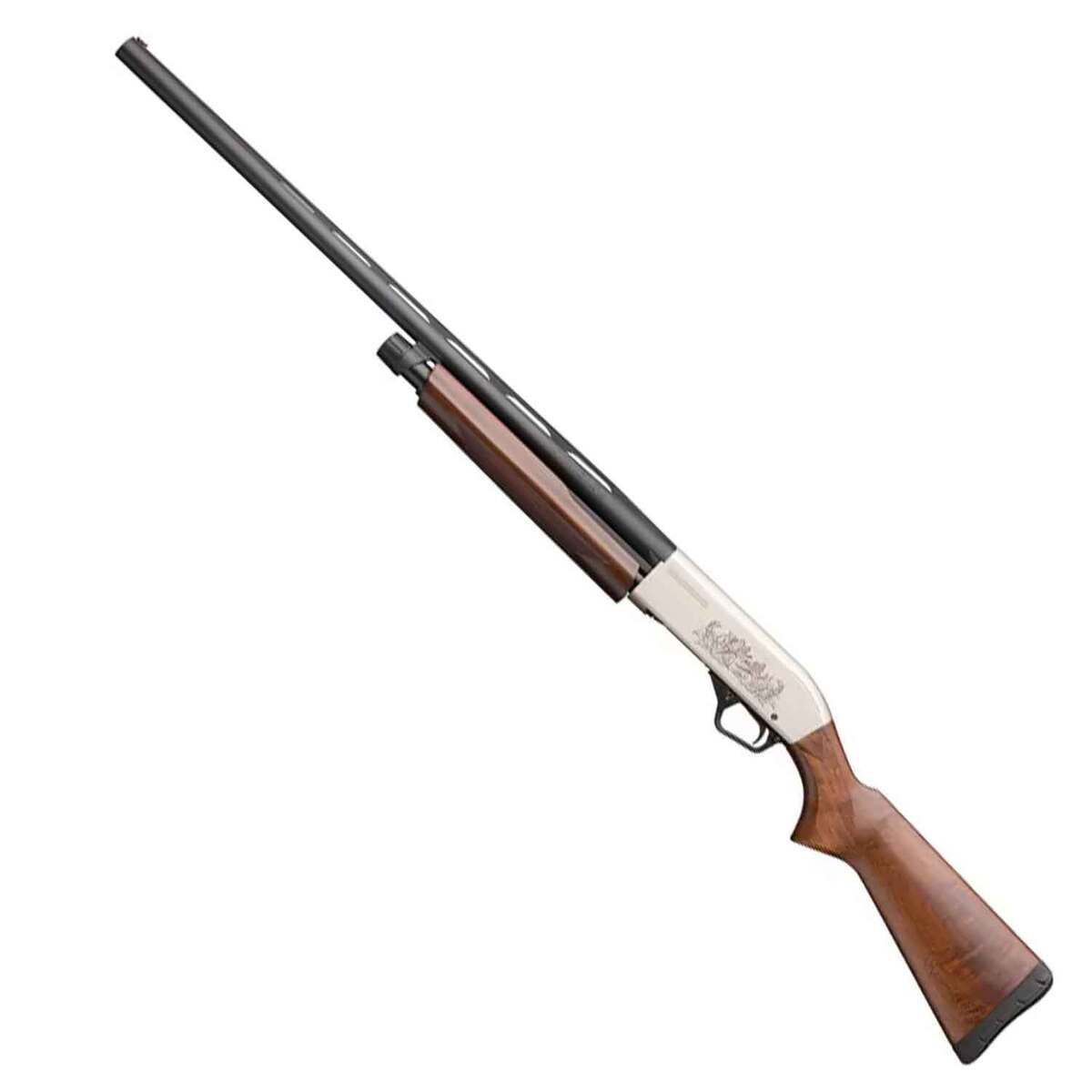 Winchester SXP Upland Field Matte Nickel 20 Gauge 3in Pump Action Shotgun - 28in - Brown Winchester SXP Upland Field Matte Nickel 20 Gauge 3in Pump Action Shotgun - 28in - Brown