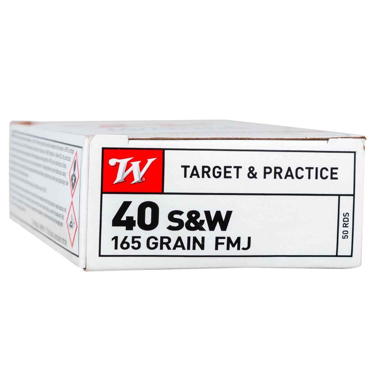 Winchester Target 40 S&W 165gr FMJ Handgun Ammo - 50 Rounds Winchester Target 40 S&W 165gr FMJ Handgun Ammo - 50 Rounds