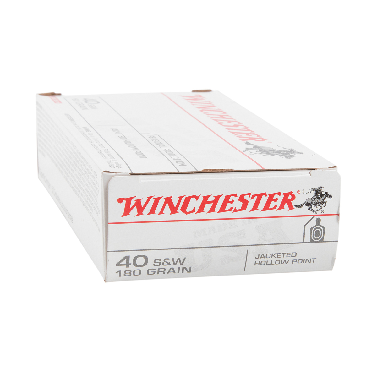 Winchester Target 40 S&W 180gr JHP Handgun Ammo - 50 Rounds Winchester Target 40 S&W 180gr JHP Handgun Ammo - 50 Rounds