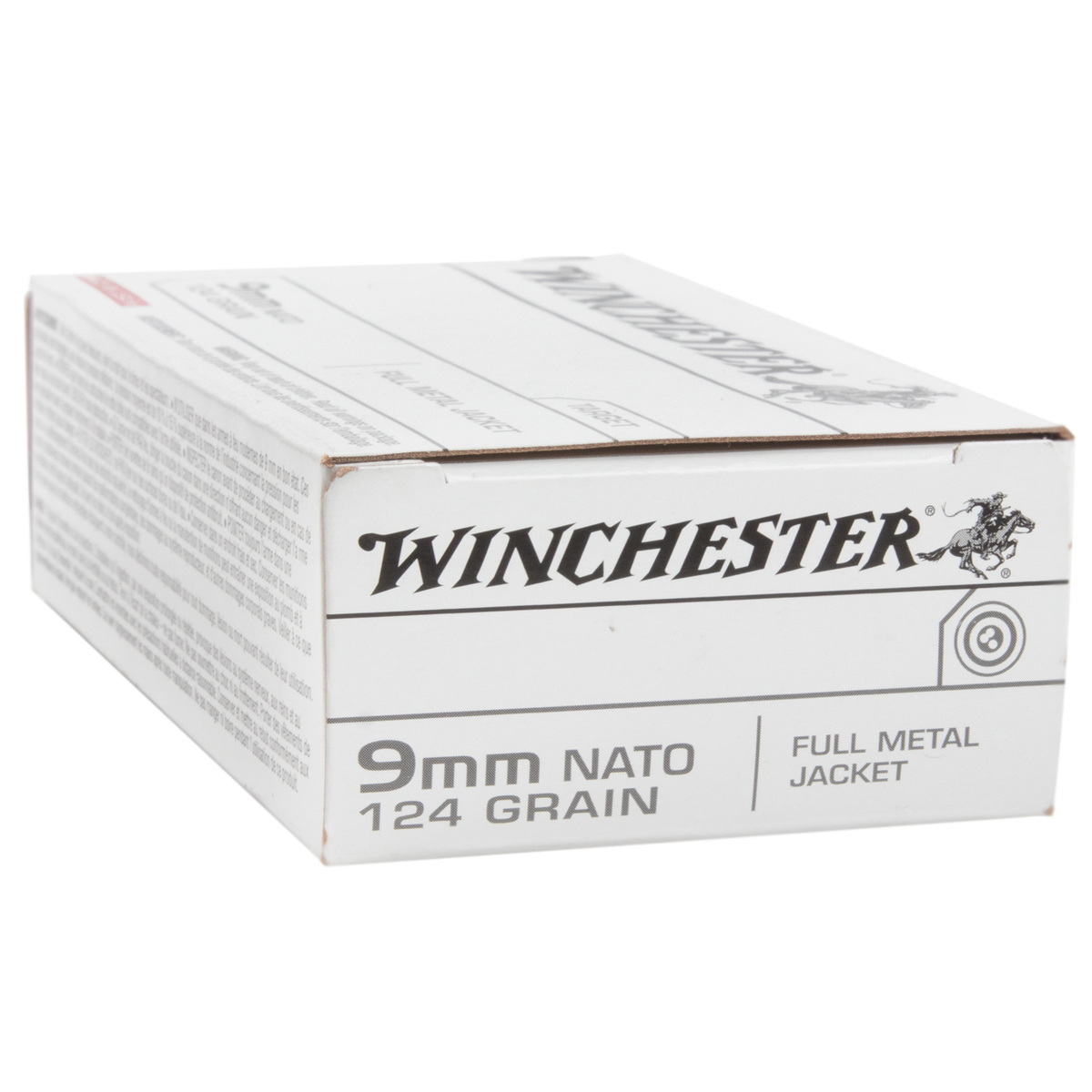 Winchester Target 9mm Luger 124gr FMJ Handgun Ammo - 50 Rounds Winchester Target 9mm Luger 124gr FMJ Handgun Ammo - 50 Rounds