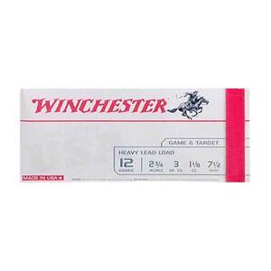 Winchester Target & Game 12 Gauge 2-3/4in 1-1/8oz Target Shotshells - 100 Rounds