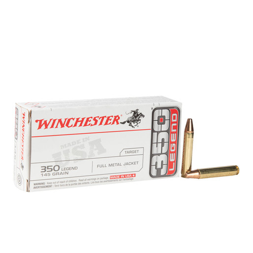 Winchester USA 350 Legend 145gr FMJ Rifle Ammo – 20 Rounds