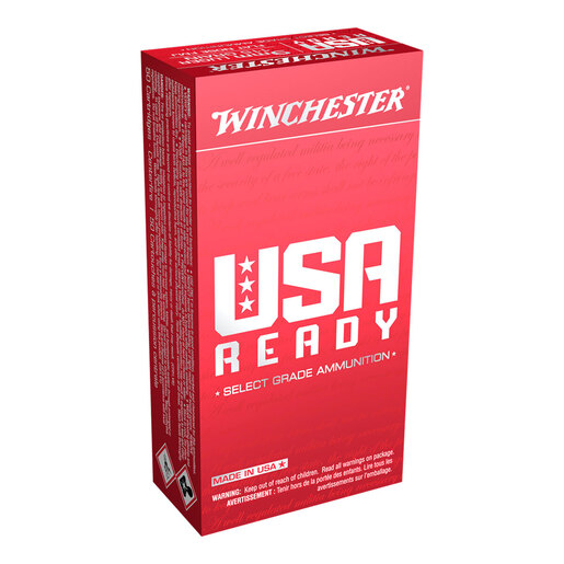 Winchester USA Ready 9mm Luger 115gr FNFMJ Handgun Ammo Ammo - 50 Rounds 50 Rounds Ammo