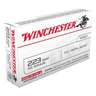 Winchester USA White Box 223 Remington 55gr FMJ Rifle Ammo - 20 Rounds