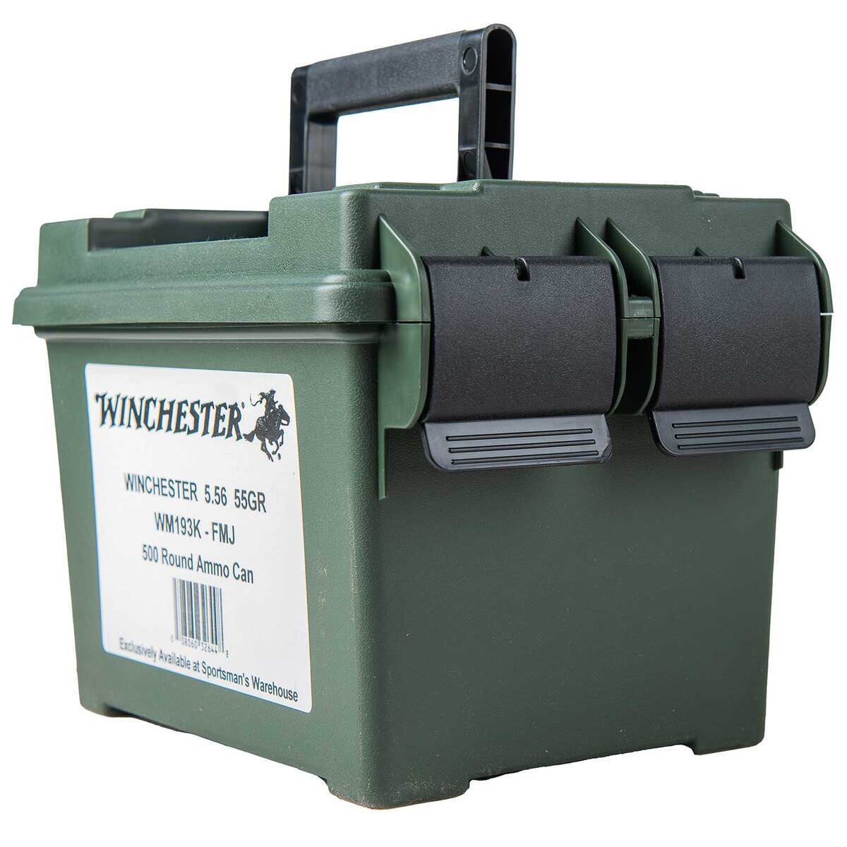 Winchester USA White Box 5.56mm NATO 55gr FMJ Rifle Ammo - 500 Rounds Winchester USA White Box 5.56mm NATO 55gr FMJ Rifle Ammo - 500 Rounds