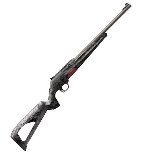 Winchester Wildcat 22 Matte Black/Forged Carbon Gray Perma-Cote Semi Automatic Rifle - 22 Long Rifle - 18in - Camo image