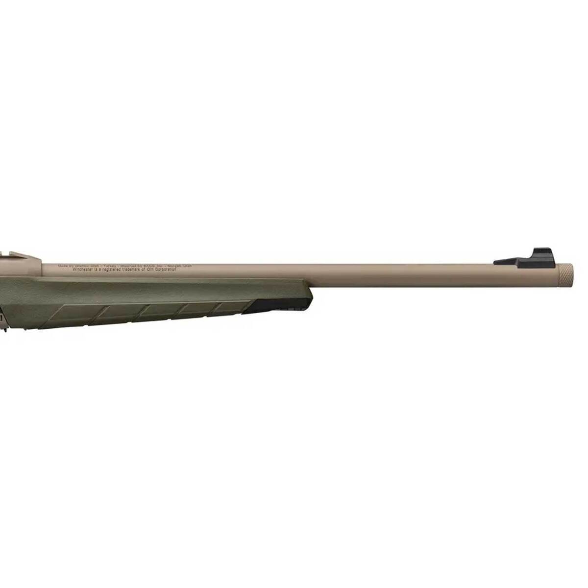 Winchester Wildcat 22 SR (Suppressor Ready) 22 Long Rifle OD Green Flat Dark Earth Semi Automatic Rifle - 16.5in - Green Winchester Wildcat 22 SR (Suppressor Ready) 22 Long Rifle OD Green Flat Dark Earth Semi Automatic Rifle - 16.5in - Green