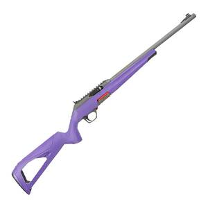 Winchester Wildcat SR Gray/Purple Semi Automatic Rifle - 22 Long Rifle - 16.5in