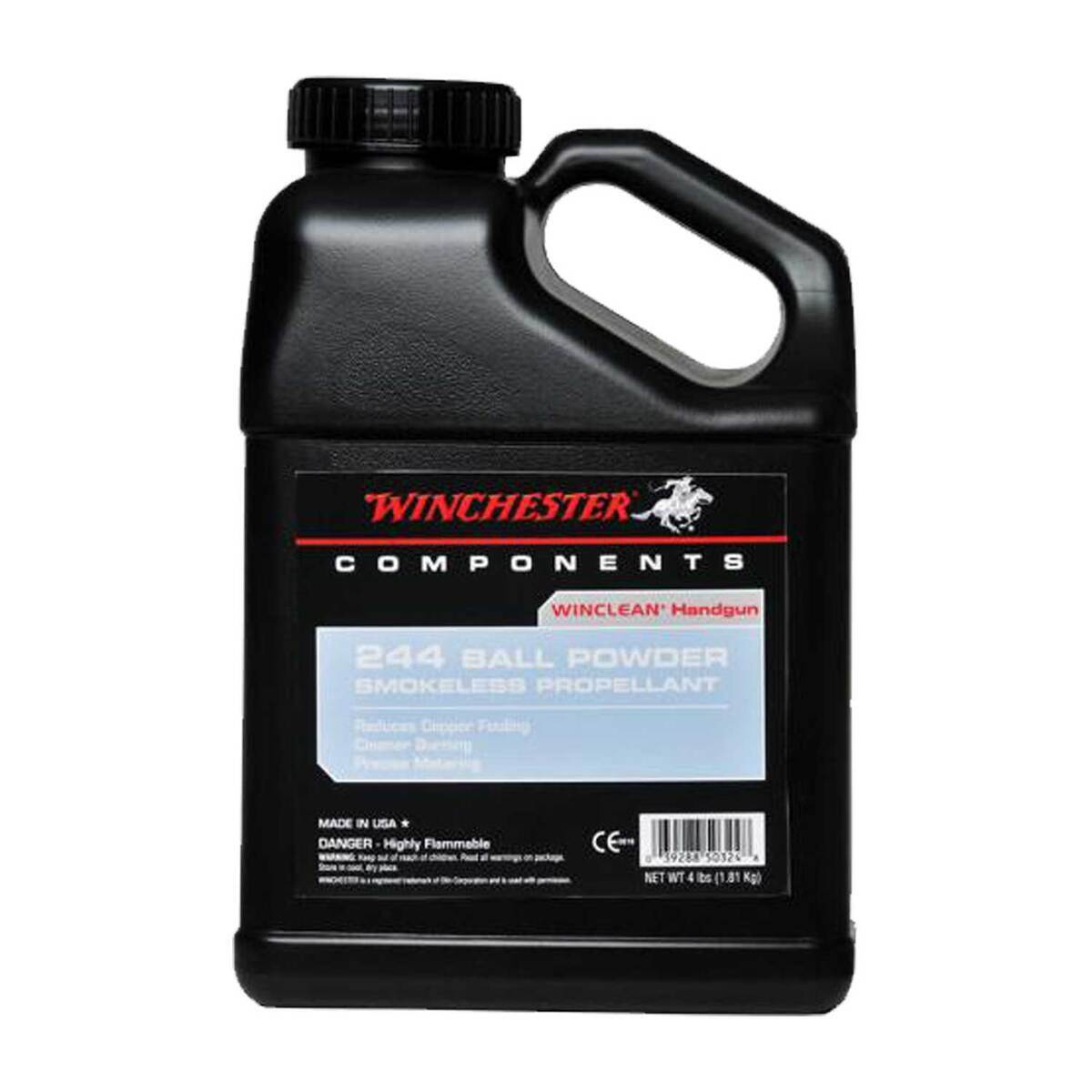 Winchester Winclean 244 Ball Powder - 4lb Can | Sportsman's Warehouse
