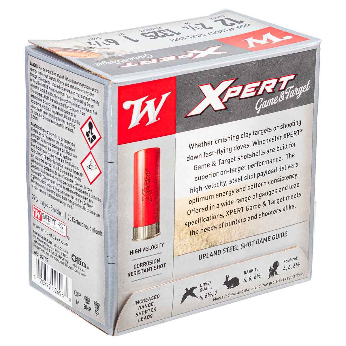 Winchester Xpert 12 Gauge 2-3/4 #6.5 1oz Target Shotshells - 25 Rounds Winchester Xpert 12 Gauge 2-3/4 #6.5 1oz Target Shotshells - 25 Rounds