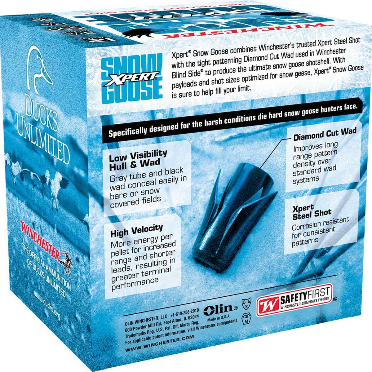 Winchester Xpert 12 Gauge 3-1/2in 1-3/8oz BB Waterfowl Shotshells - 25 Rounds Winchester Xpert 12 Gauge 3-1/2in 1-3/8oz BB Waterfowl Shotshells - 25 Rounds