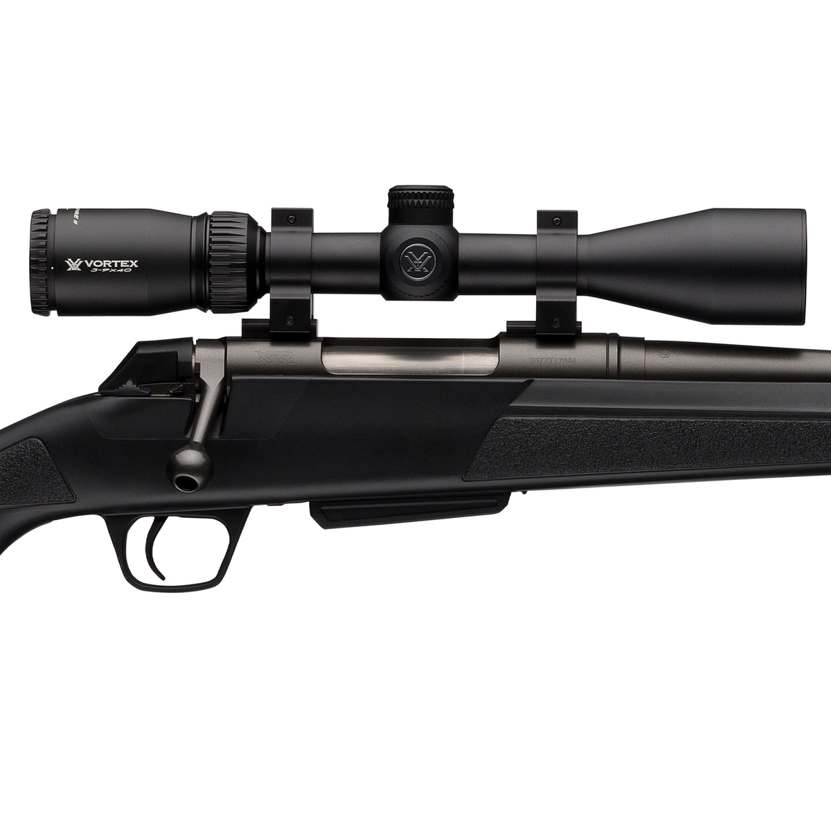 Winchester XPR Compact Black Bolt Action Rifle/Scope Combo – 243 Winchester – 20in - Matte Black Winchester XPR Compact Black Bolt Action Rifle/Scope Combo – 243 Winchester – 20in - Matte Black