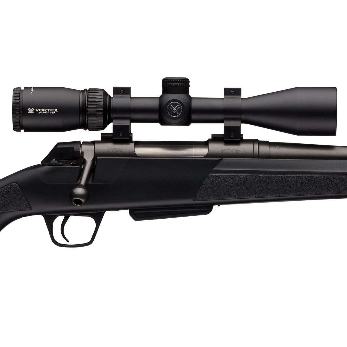 Winchester XPR 6.5 Creedmoor Compact Black Bolt Action Rifle/Scope Combo – 20in - Matte Black Winchester XPR 6.5 Creedmoor Compact Black Bolt Action Rifle/Scope Combo – 20in - Matte Black