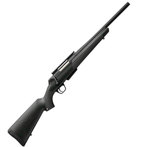 Winchester XPR Stealth Suppressor Ready Black Perma-Cote/Green Bolt Action Rifle - 270 WSM (Winchester Short Mag) - 16.5in - Green image