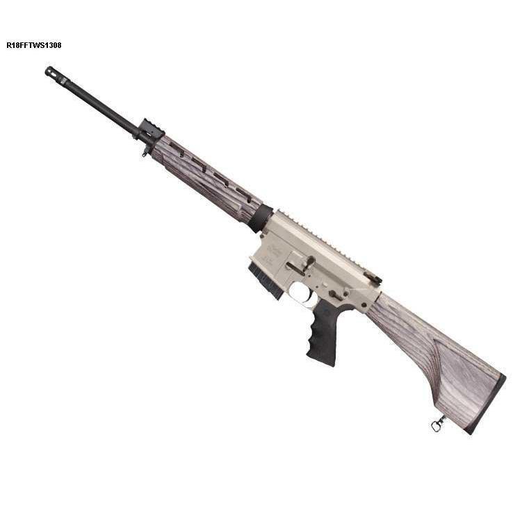 Windham Weaponry 308 Hunter 308 Winchester 18in Hunter Pepper Gray/Electroless Nickel Anodized Semi Automatic Modern Sporting Rifle - 5+1 Rounds Windham Weaponry 308 Hunter 308 Winchester 18in Hunter Pepper Gray/Electroless Nickel Anodized Semi Automatic Modern Sporting Rifle - 5+1 Rounds