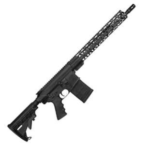 Windham Weaponry SRC 308 Winchester 16.5in Black Anodized Semi Automatic Modern Sporting Rifle - 20+1 Rounds