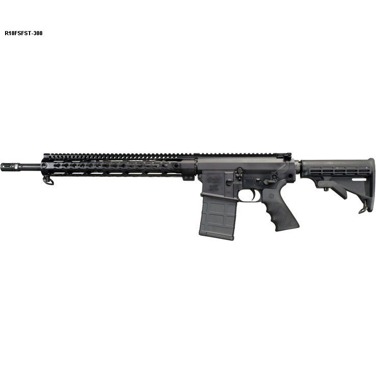 Windham Weaponry 308 w/ Telestock 308 Winchester 18in Black Semi ...