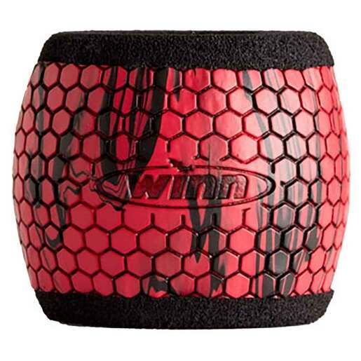 Winn Grips Barrel Sleeves Reel Accessory - Red/Black 1in