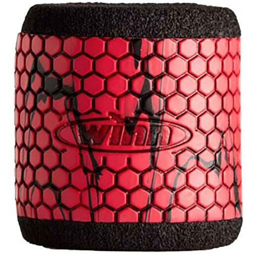 Winn Grips Straight Sleeves Reel Accessory - Red/Black 1in