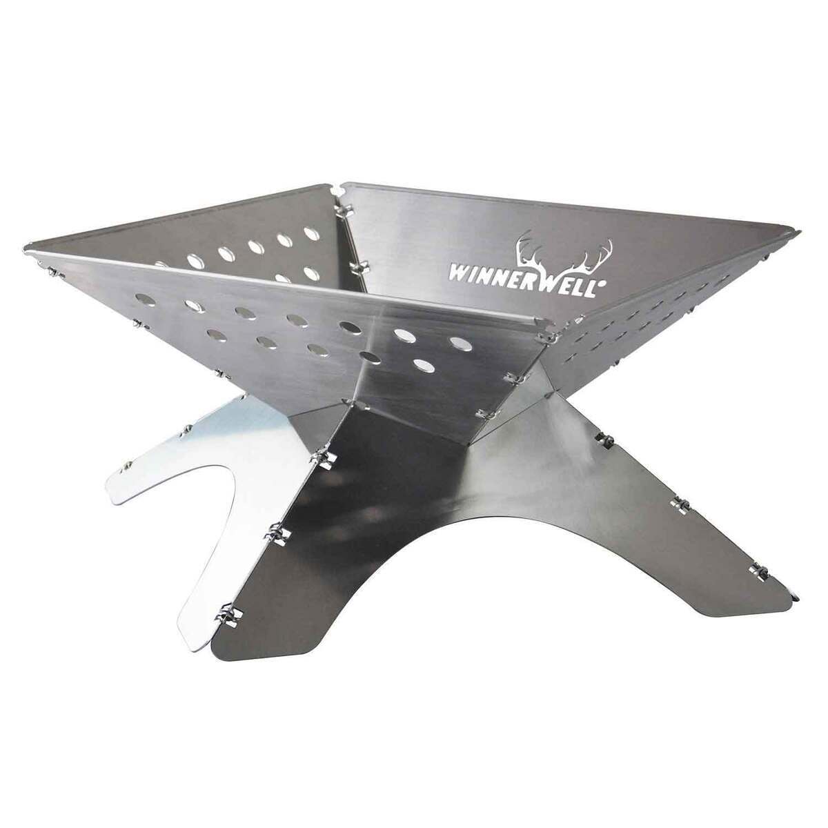 Winnerwell Flatfold Fire Pit - Large - Silver Winnerwell Flatfold Fire Pit - Large - Silver