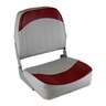 Wise 8WD734PLS Low Back Fishing Boat Seat – Red Grey - Red Grey