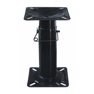 Wise Black Steel Boat Seat Pedestal - Adjustable