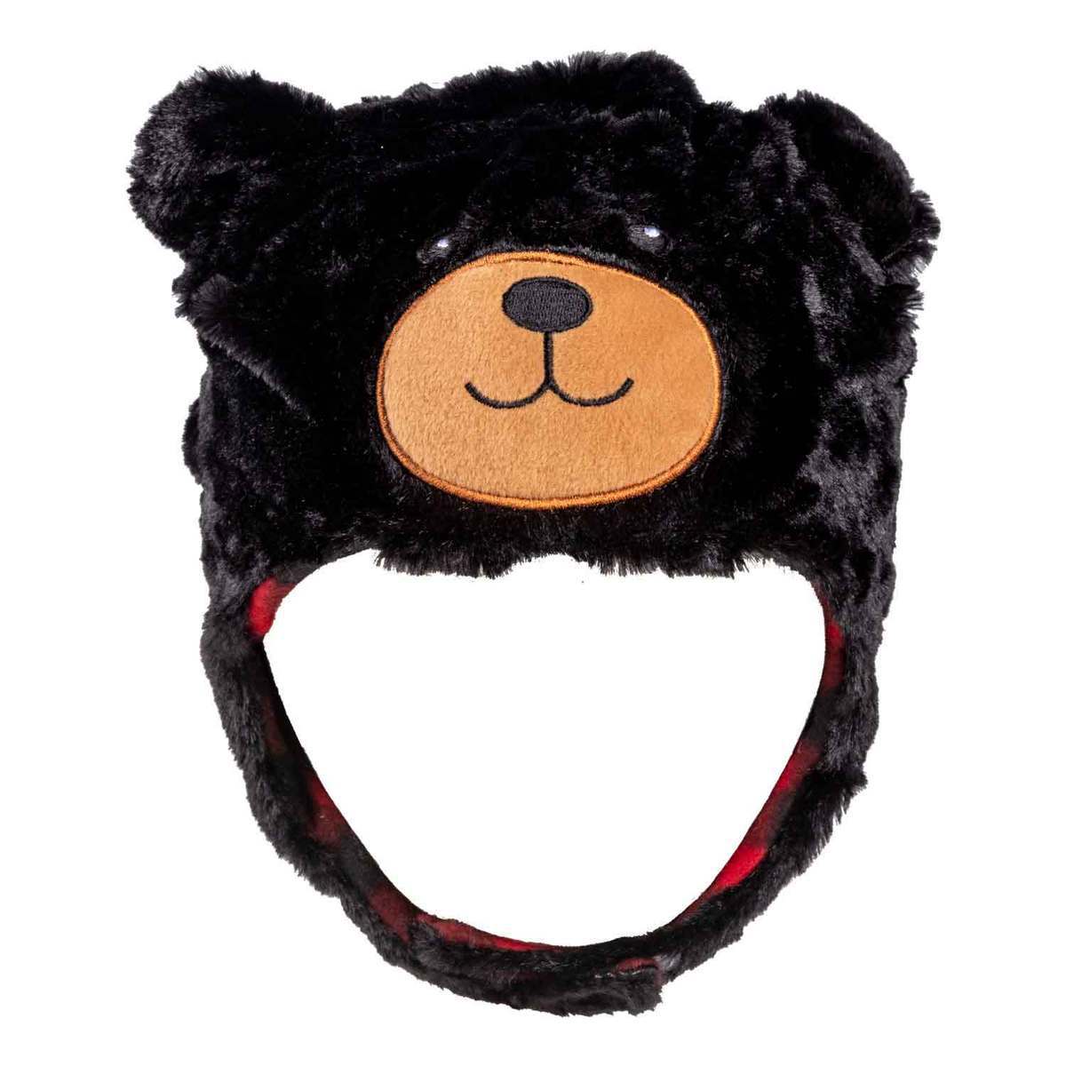 Wishpets Infant Black Bear Earflap Beanie - Black - Black One Size Fits Most Wishpets Infant Black Bear Earflap Beanie - Black - Black One Size Fits Most