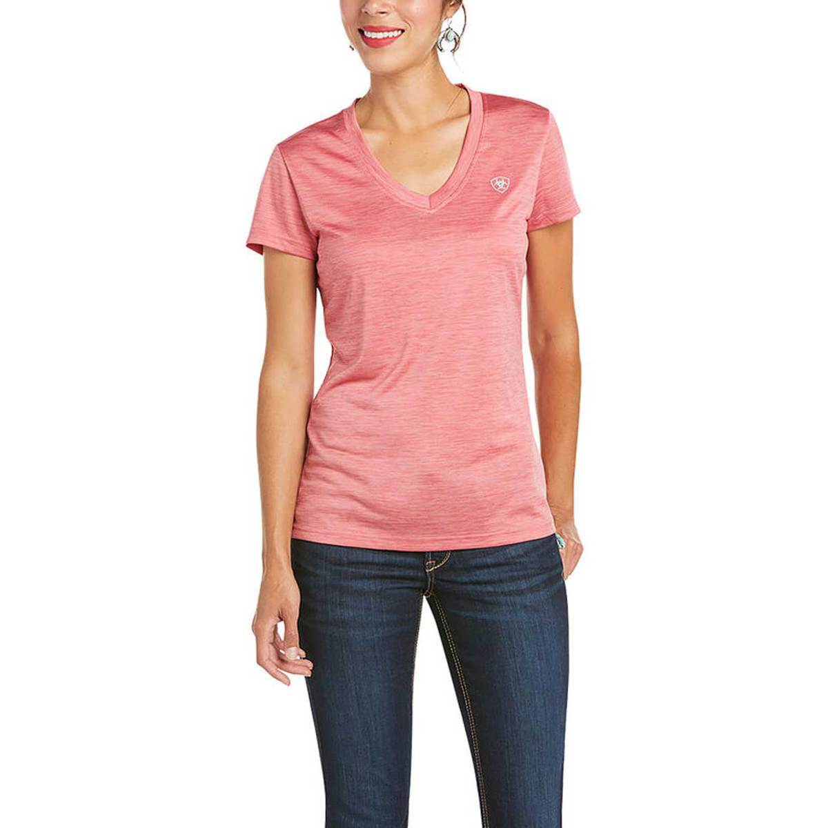 Ariat Women's Laguna Short Sleeve Casual Shirt - Frayed Red - XL - Frayed Red XL Ariat Women's Laguna Short Sleeve Casual Shirt - Frayed Red - XL - Frayed Red XL