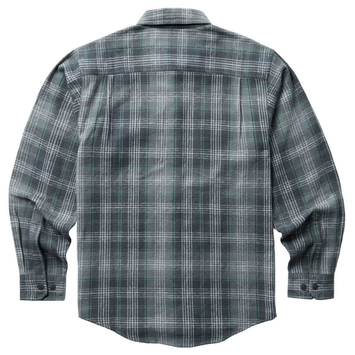 Wolverine Men's Glacier Flannel Long Sleeve Casual Shirt Wolverine Men's Glacier Flannel Long Sleeve Casual Shirt