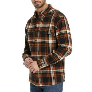 Wolverine Men's Glacier Flannel Long Sleeve Shirt